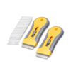 Bates- Razor Blade Scraper, 2 Pack, Razor Scraper Set with 30 Extra Blades, Razor Scraper, Window Scraper, Scraper Tool, Glass Scraper, Scraper Blades, Blade Scraper, Razor Blade Retractable.