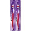 2-Pack Toothbrush Soft Bristles Indicator [Polished & End rounded]
