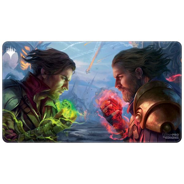 Ultra PRO - Magic: The Gathering The Brothers War Playmat ft. (Draft Booster Artwork) Protect Your Cards During Gameplay from Scuffs & Scratches, Perfect as Oversized Mouse Pad for Gaming & Desk Mat