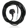 SPARES2GO 2 Core Extra Long Mains Power Cable Plug for Garden Vac/Leaf Blower (8.4m)