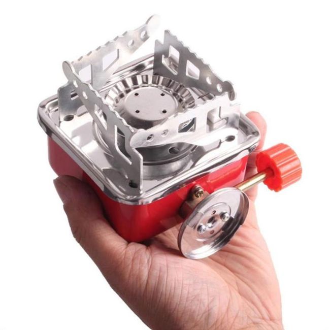 Outdoor Mini # Portable Stove # Stove for Camping, Picnics, Square