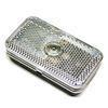 AB Tools Mini Front Marker Light for Trailer, Caravan White Clear Lamp TR146