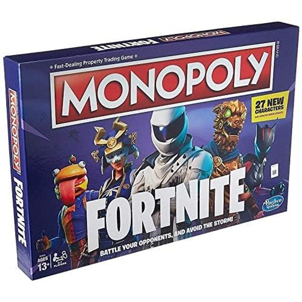 MONOPOLY E6603102 Fortnite Edition Board Game, Multi-Color, minimum age 156 months