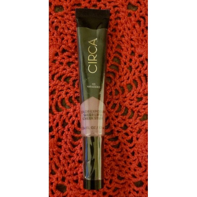 Circa Beauty ~ Color Exposure Sheer Lip & Cheek Stain ~ 03 Varadero ~ Sealed