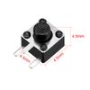 uxcell 4.5mmx4.5mmx4.5mm Panel PCB Mount Momentary Tactile Tact Push Button Switch 15Pcs