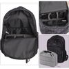 Koolertron Padded DSLR Camera Insert Shockproof Camera Bag Insert Camera Partition Protective Bag Compatible with Shot or Flash Light