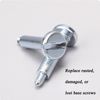 6 Pcs Base Stand Screws Vertical Fixing Screw Replacement for PS5 Game Console Bottom Holder