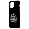 iPhone 12 mini Keep Calm and Cranberry on Thanksgiving Smartphone Case