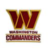 Washington Commanders NFL Team Logo Embroidered 3in Iron / Sew-On Patch