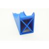 3D Printed Mega Big Jump Ramp for Hot Wheels Track Set (Blue)
