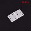 sourcing map 20pcs Nylon Hinges 29x16mm for Remote Control RC Airplanes Parts Model Replacement