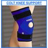 Colt KNEE SUPPORT, Padded Neoprene Sleeve. Medium -Blue