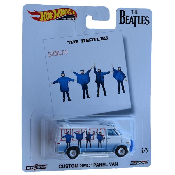 Hot Wheels The Beatles Series Custom GMC Panel Van 2/5, White