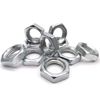10PCS M12-1.25 MM Nut Inner Diameter Metric Grade Class Stainless Steel hex nut,Thin hex nut