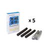 Acuzone Smokeless Moxa Rolls (5 Rolls/Box) - 5 Bundle Pack (Total 25 Rolls)