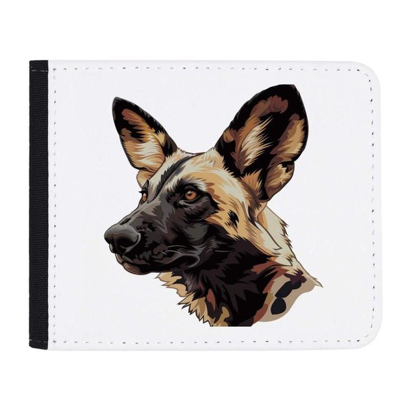'African Wild Dog Side View' Wallet (WL00025184)