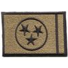 Tennessee Army OCP Multicam Subdued Embroidered Flag Patch 3" x 2" Sew On