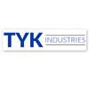 TYK Industries Plastic Handle Tire Mounting Paste Lube Brush - (1 inch), (45 Degree Angle) Head