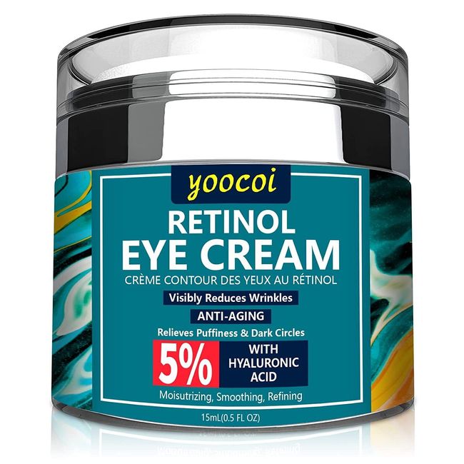 Anti-Aging Eye Cream for Dark Circles Puffiness with Collagen Hyaluronic Acid