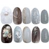 White Enumake, Nail Tip, Silver