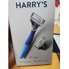 (2) Harry's Razor with 2 Blade Cartridges - Navy Blue