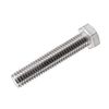 sourcingmap 2Set 304 Stainless Steel 3/8"-16 Thread 2" Length Hex Bolt Kit w Washer Nut