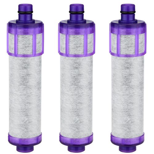 JF-22 Replacement Water Cartridge 3 Pack JF-20 JF-21 Compatible All-in-One Water Faucet Replacement Cartridge Water Filter Antibacterial High Chlorine Removal wuernine