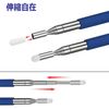 2 x Telescopic Pointer Pointer Long Size Instructor for Classroom Meeting Training Seminar Whiteboard Presentation (Blue)