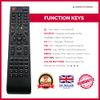 Replacement Bush Black LCD TV Remote Control For Model BTVD131227 Design