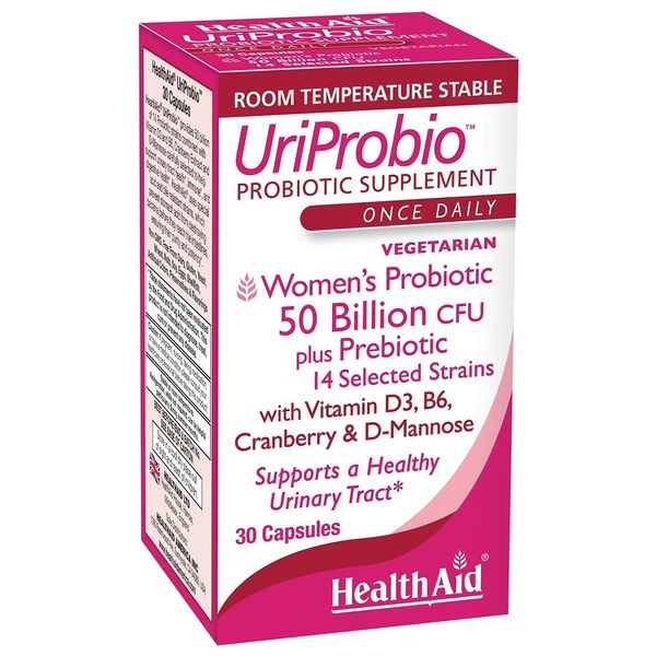 HealthAid UriProbio 50 Billion CFU 30 Caps