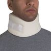 OTC Cervical Collar, Soft Contour Foam, Neck Support Brace, White Wide 3.5" Depth, Universal