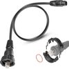 for Panoptix Marine Network Adapter Cable Black Small to Large RJ-45 Connector