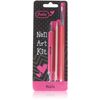 Pretty Nail Art Kit with Dotting Tool/Brush/Cuticle Stick