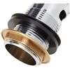 Bristan W BASIN10 C Basin Clicker Waste Round Slotted - Chrome