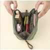 Happiness Store Simple Makeup Pouch, Compact Makeup Pouch, Compact Makeup Pouch, Makeup Pouch, Mesh Pouch, Light Green