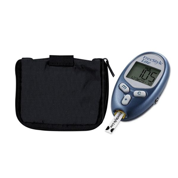 Abbott Freestyle Lite Blood Glucose Meter with Case