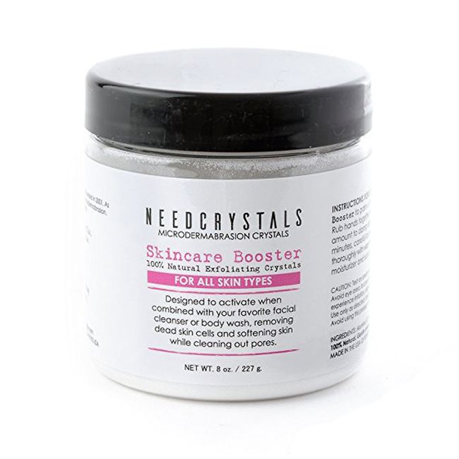 NeedCrystals Microdermabrasion Crystals 8 oz. / 227 g. DIY Natural Face Scrub