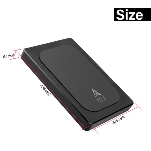 Aiolo Innovation 320GB Ultra Slim Portable External Hard Drive HDD-USB 3.0 for PC, Mac, Laptop, PS4, Xbox one,Xbox 360 Model A4