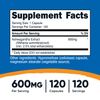 Nutricost Ashwagandha 600 mg, 120 Capsules