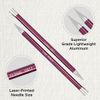 KnitPro Zing Single Pointed Needles 12" (30cm) | 12.00mm