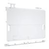 eXtremeRate DIY Console Back Plate for Switch OLED, White Replacement Housing Shell Case for Nintendo Switch OLED Console [Only the Backplate, NOT the Console]