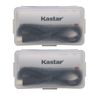 Kastar Battery 2-Pack Replacement for Nitecore Li-Ion Battery with Micro-USB NL1826R