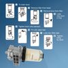 382950FTLS07 Filter System Fuel Water Separator Fits For Davco 382 DVC NEW