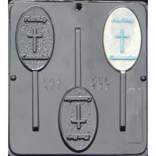 First Holy Communion Chocolate Candy Mold 422