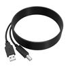 XMHEIRD 6.6ft USB Cord Cable Lead for Crosley USB Turntable Turn Table Record Player