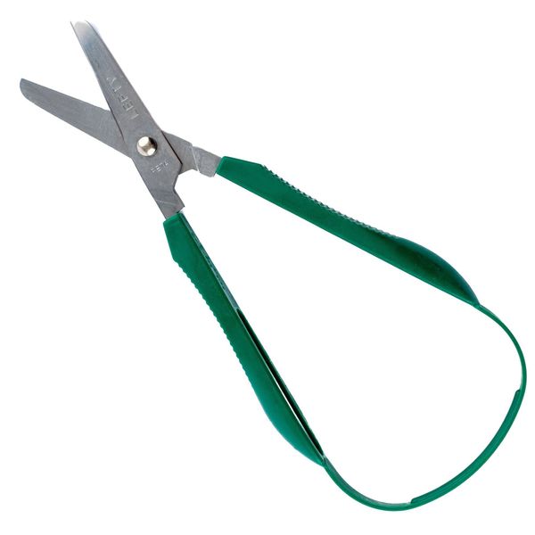 Peta Easi-Grip Left Hand Scissor (45mm rounded blade) Great for children, kids, elderly, disabled scissors for learning to cut. Self Opening, Easy Grip, Non-Fatigue.