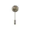 Steam train code14 Dome Motif on tie stick pin hat scarf Lapel cravat