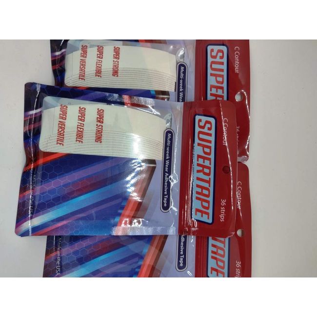 SuperTape Contour "C" 3 packs = 108 pieces