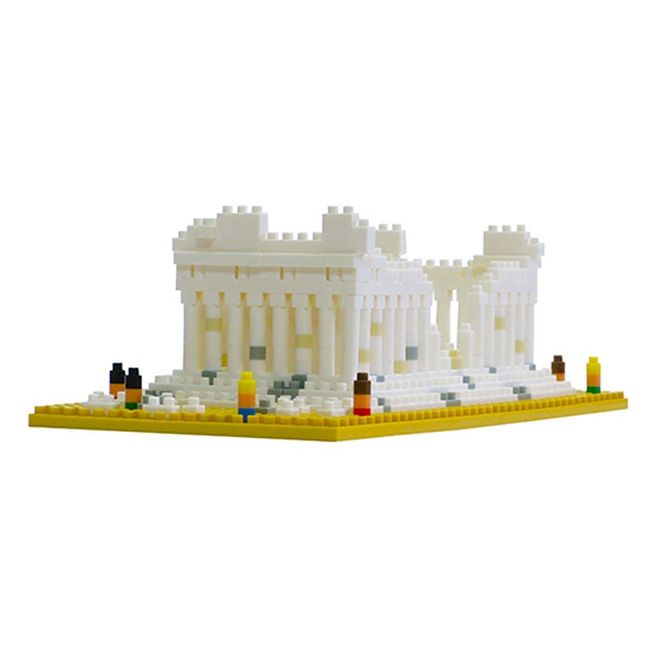 Kawada Nanoblock Parthenon Greece Athens Building Kit