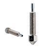 Micro Swiss Brass Plated Wear Resistant Nozzle for FlowTech™ Hotend - 0.6 mm